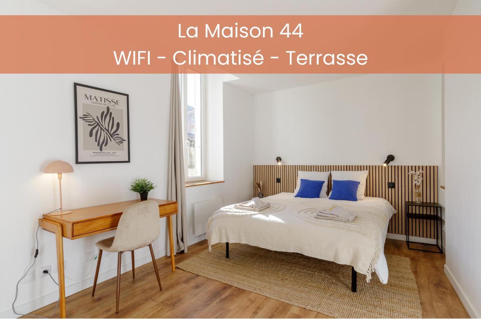 La Maison 44 - T2 - Clim, Terrasse, Garage, Via Rhona Montelimar Luaran gambar